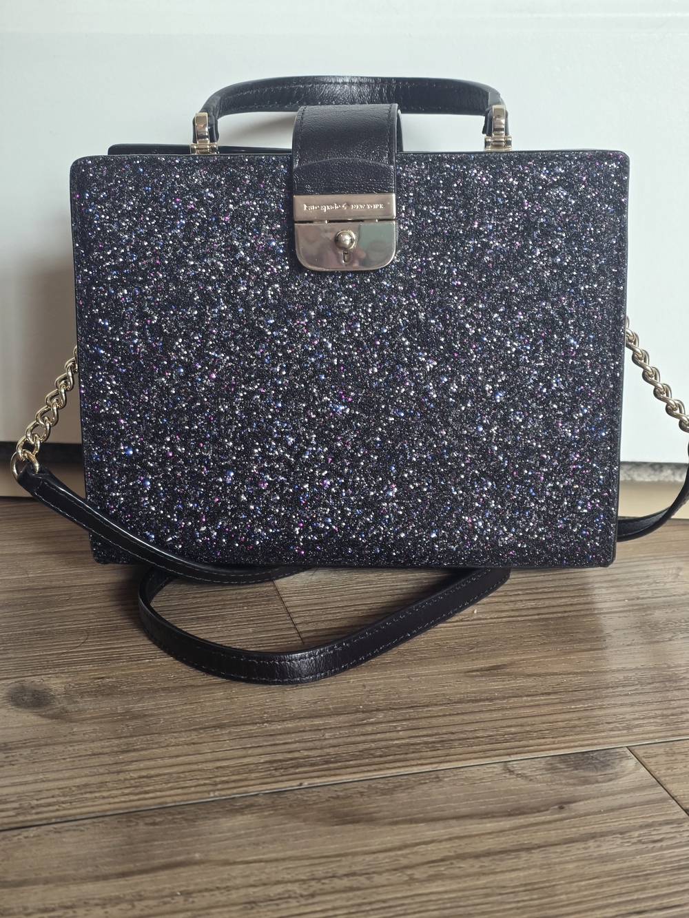 Kate Spade Sunset Lane Mini Kirin Glitter Crossbody